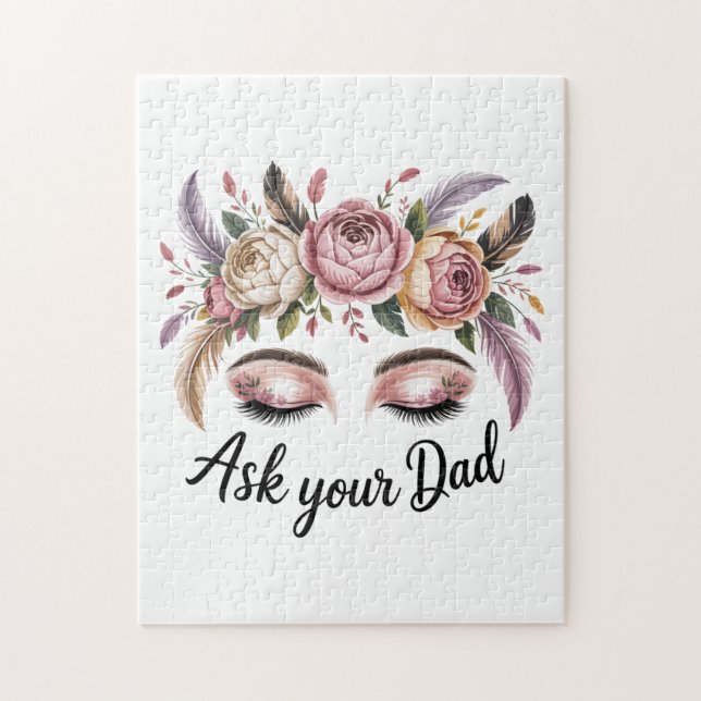 Ask Your Dad Jigsaw Puzzle (Vertical)