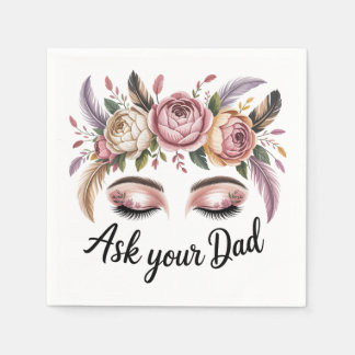 Ask Your Dad Napkin