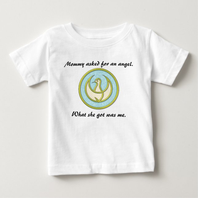 Asked for an angel t-shirt (Front)