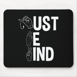 ASL Alphabet American Sing Language ASL Teacher Ju Mouse Pad