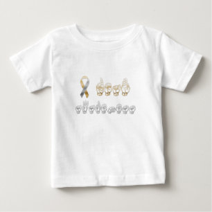 ASL American Sign Language Deaf Awareness  Baby T-Shirt