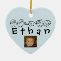 ASL American Sign Language Fingerspelled Ethan