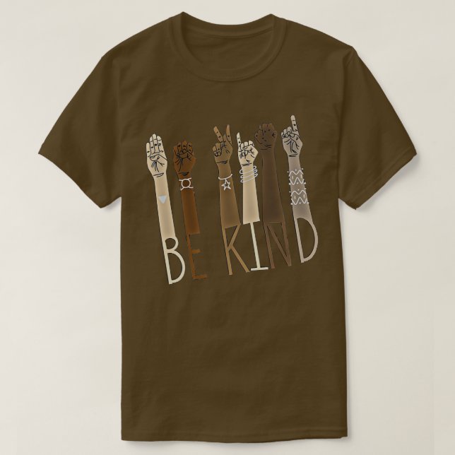 ASL Be Kind T-Shirt (Design Front)