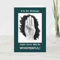 ASL BIRTHDAY CARD