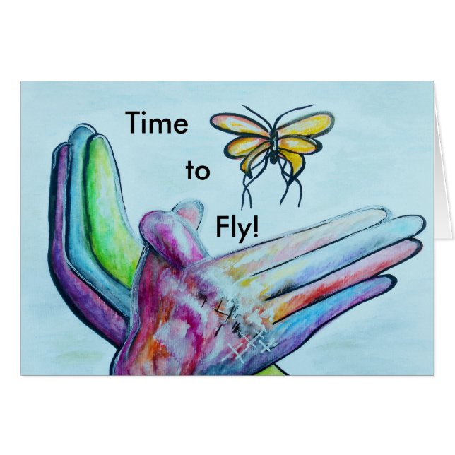 ASL Butterfly Time to Fly (Front Horizontal)