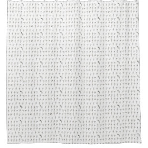 ASL Chart Shower Curtain