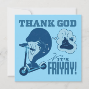 ASL Friday Design - Thank God It’s Friyay!  You Card