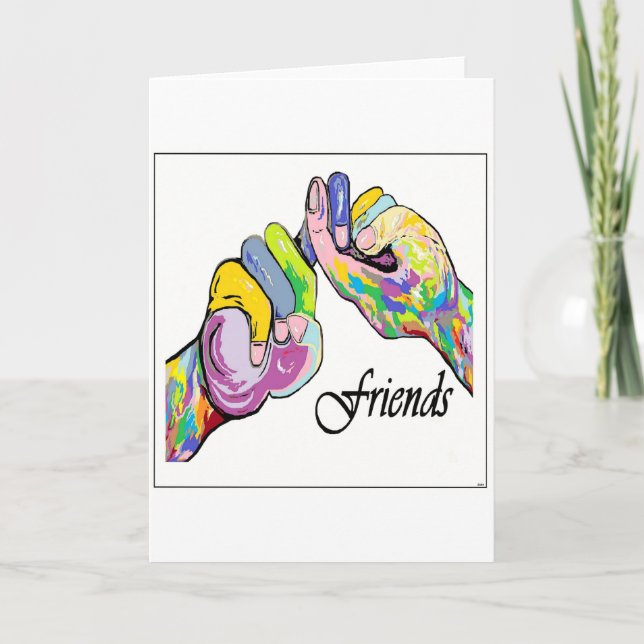 ASL Friends Card (Front)