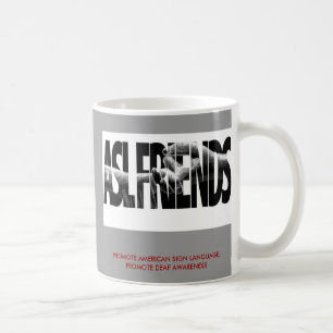 ASL FRIENDS GROUP JAVA COFFEE MUG