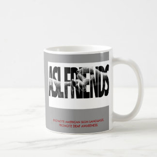 ASL FRIENDS GROUP JAVA COFFEE MUG