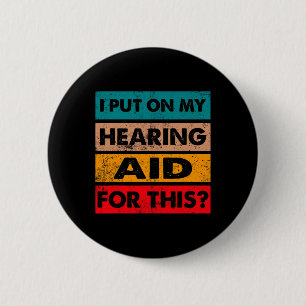 Asl Fun Deaf Pride Awareness Sign Languages Hearin 2 Inch Round Button