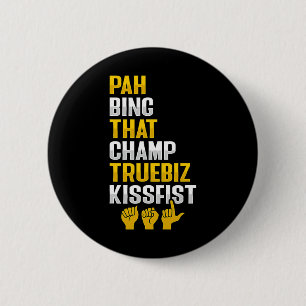 Asl Hand Gesture Deaf Hearing Loss Awareness 8  2 Inch Round Button