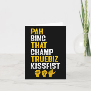 Asl Hand Gesture Deaf Hearing Loss Awareness 8  Card