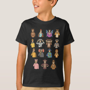 Asl Hand Gesture Deaf Hearing Loss Awareness Boy  T-Shirt