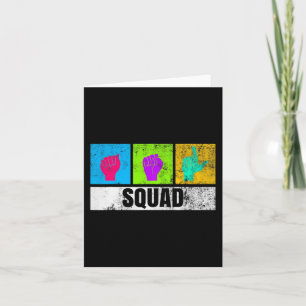 ASL Hand Sign Language For Deaf Pride And Deaf Awa Card