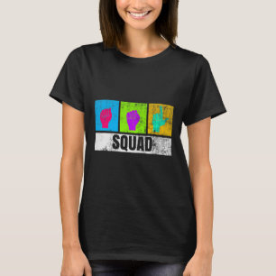 ASL Hand Sign Language For Deaf Pride And Deaf Awa T-Shirt