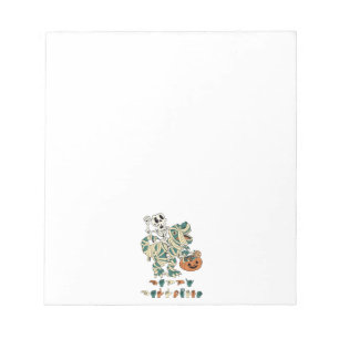 ASL Happy Halloween II - Cute Spooky Season Notepad