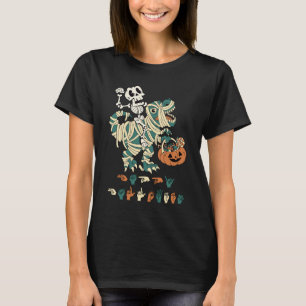ASL Happy Halloween II - Cute Spooky Season T-Shirt