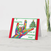 ASL I Especially Enjoy Loving You at Christmas Tim