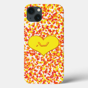 ASL-I Love You with Heart by Shirley Taylor  iPhone 13 Case