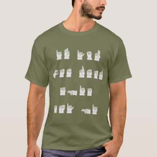 ASL If You Can Read This Say Hi # T-Shirt