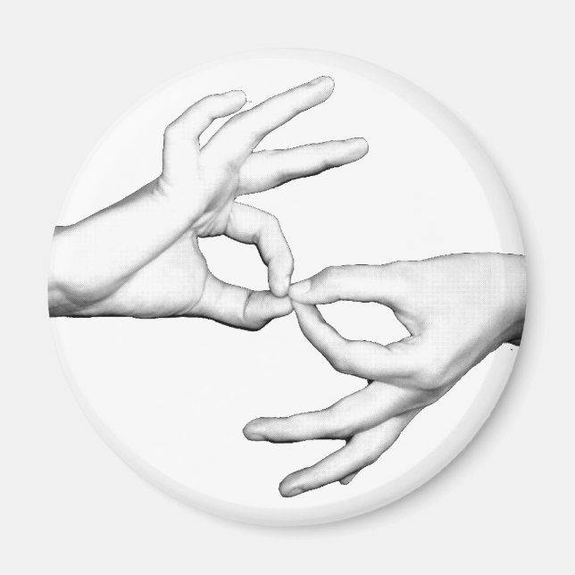 ASL Interpreter Magnet (Front)
