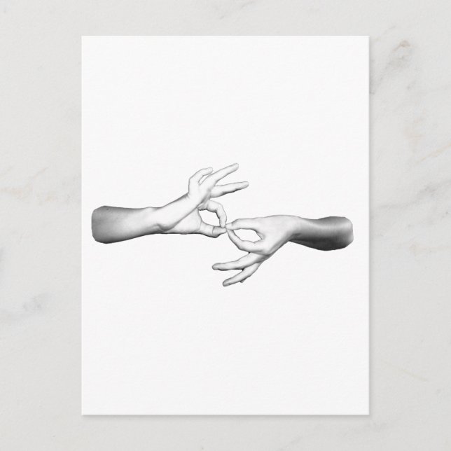 ASL Interpreter Postcard (Front)