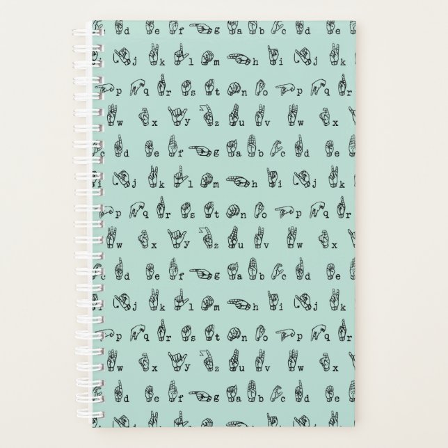 ASL Jade // Alphabet Langue des Signes Américaine (Devant)