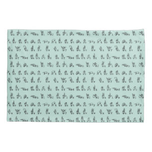 ASL Jade // American Sign Language Alphabet Pillowcase