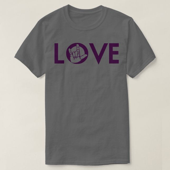 ASL LOVE 13 T-Shirt (Design Front)