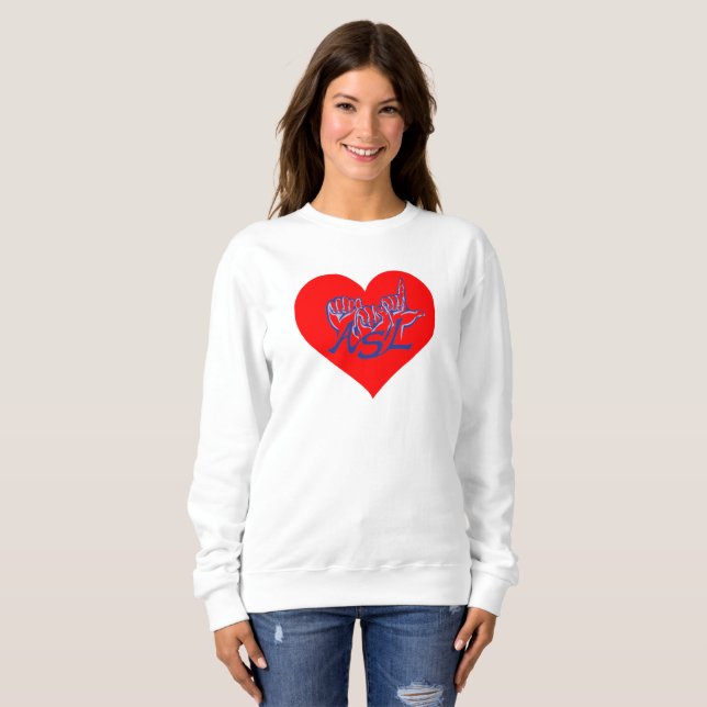 ASL Love Tshirt (Front Full)