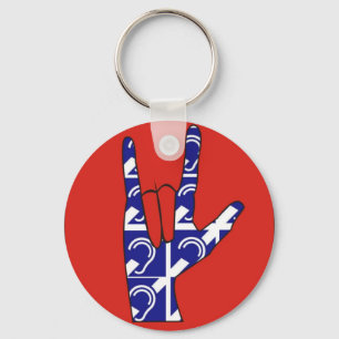ASL MH Keyboard Keychain