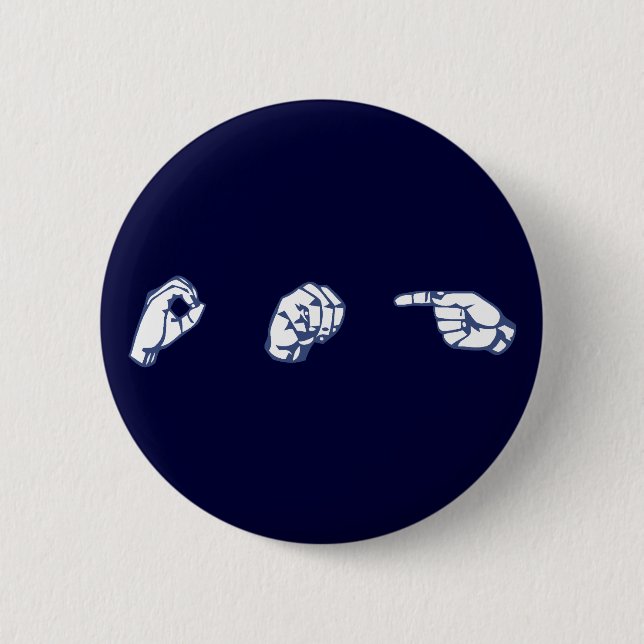 ASL OMG 2 INCH ROUND BUTTON (Front)