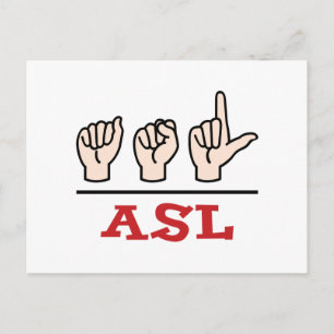 ASL POSTCARD