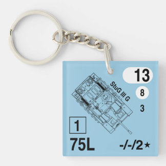 ASL StuG IIIG Keychain Fob