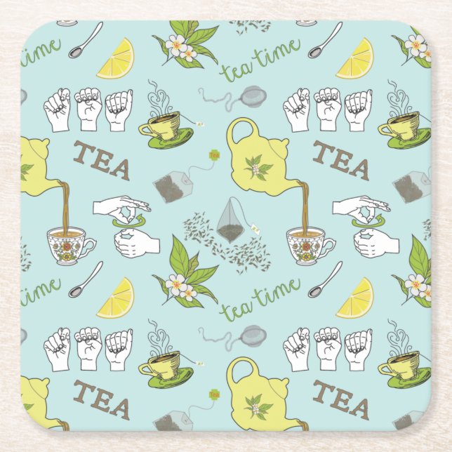 ASL Tea coasters (Front)