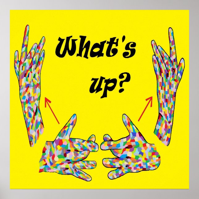 ASL What's UP? Poster (Front)