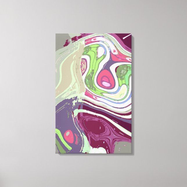 Asmeamon - an Abstract Art Print (Front)
