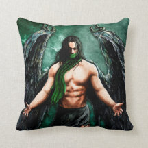 Asmodeus Throw Pillow