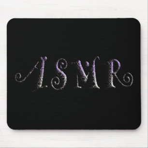 ASMR 3D Text Mouse Pad