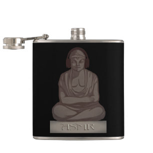 ASMR Buddha Hip Flask