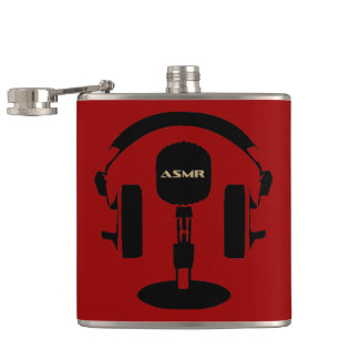 ASMR Logo Hip Flask