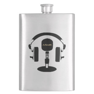ASMR Logo Hip Flask