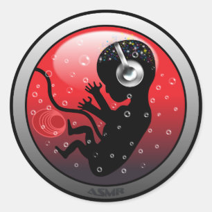 ASMR Origins Classic Round Sticker