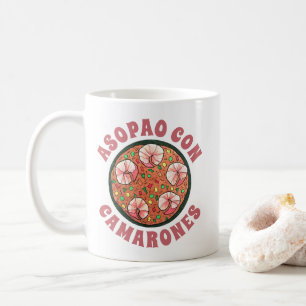 Asopao con Camarones Puerto Rican Shrimp Stew Coffee Mug