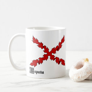 Aspa de Borgoña, ondeando al viento Coffee Mug