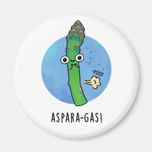 Aspara-gas Cute Asparagus Veggie Pun Magnet