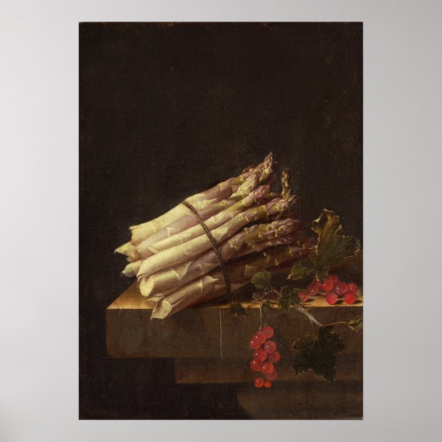 Asparagus - Adriaen van Ostade Poster des Beaux-Ar (Devant)