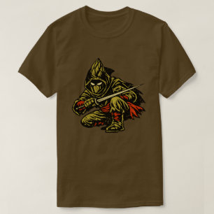 Asparagus Assassin — Funny Vegetable Silent Ninja T-Shirt