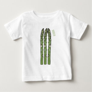 Asparagus cartoon illustration baby T-Shirt